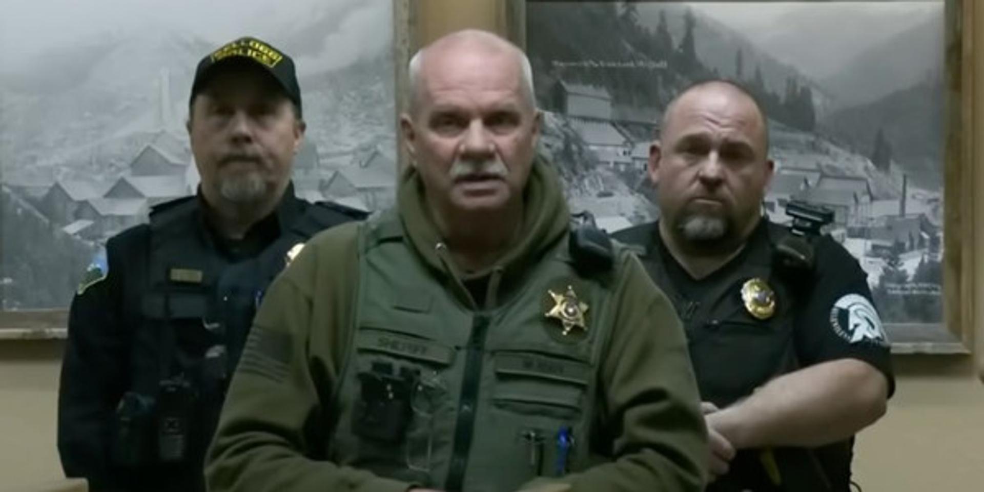 Gunman shoots 3 at Idaho sheriff's office—later killed by police