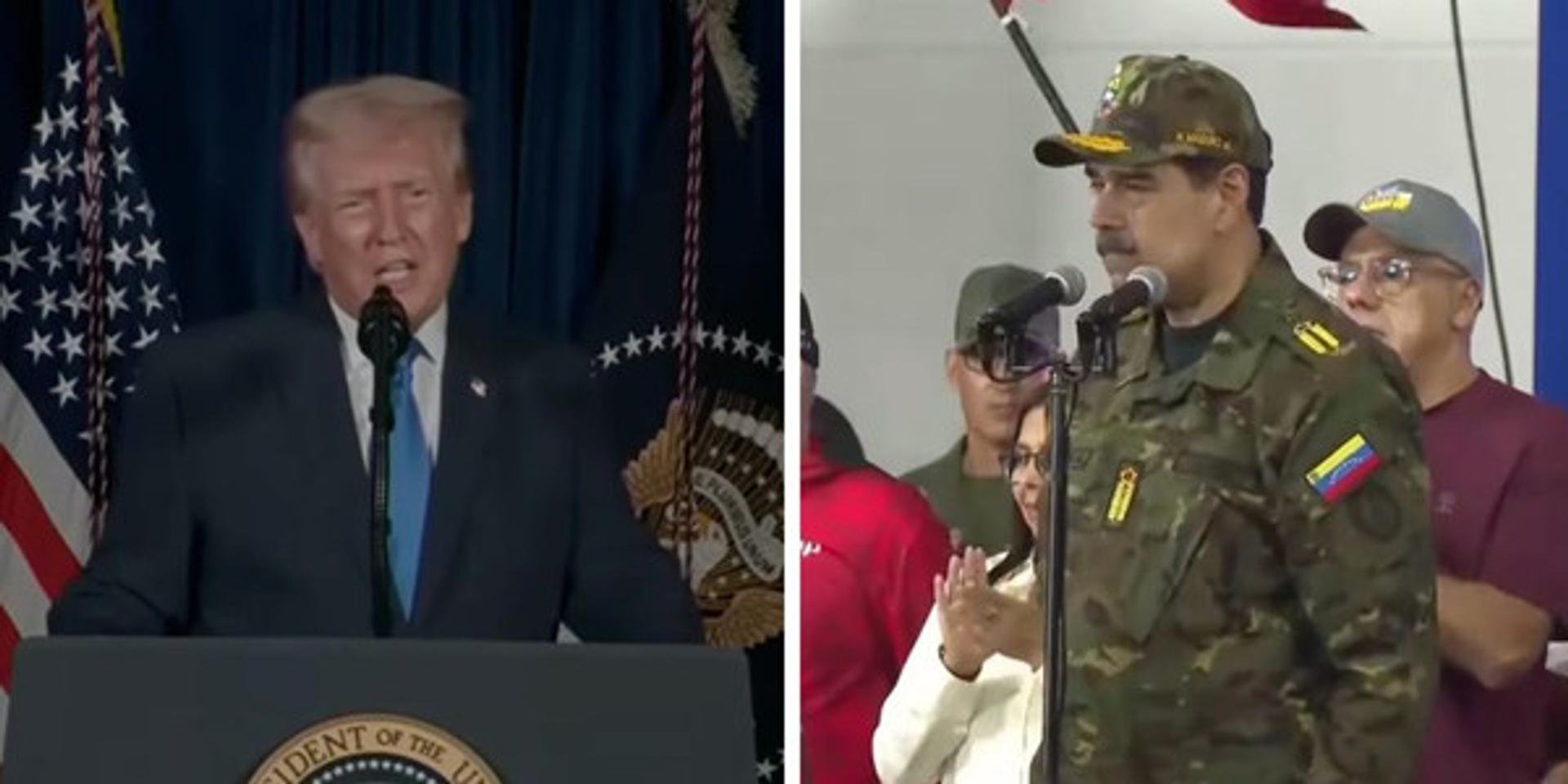 Trump declares Venezuelan airspace ‘closed in its entirety’