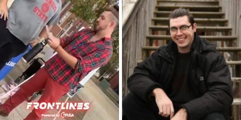 Illinois State University staff member arrested for flipping TPUSA table