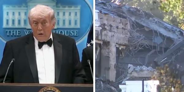 Trump says WHCD shooting shows need for White House ballroom
