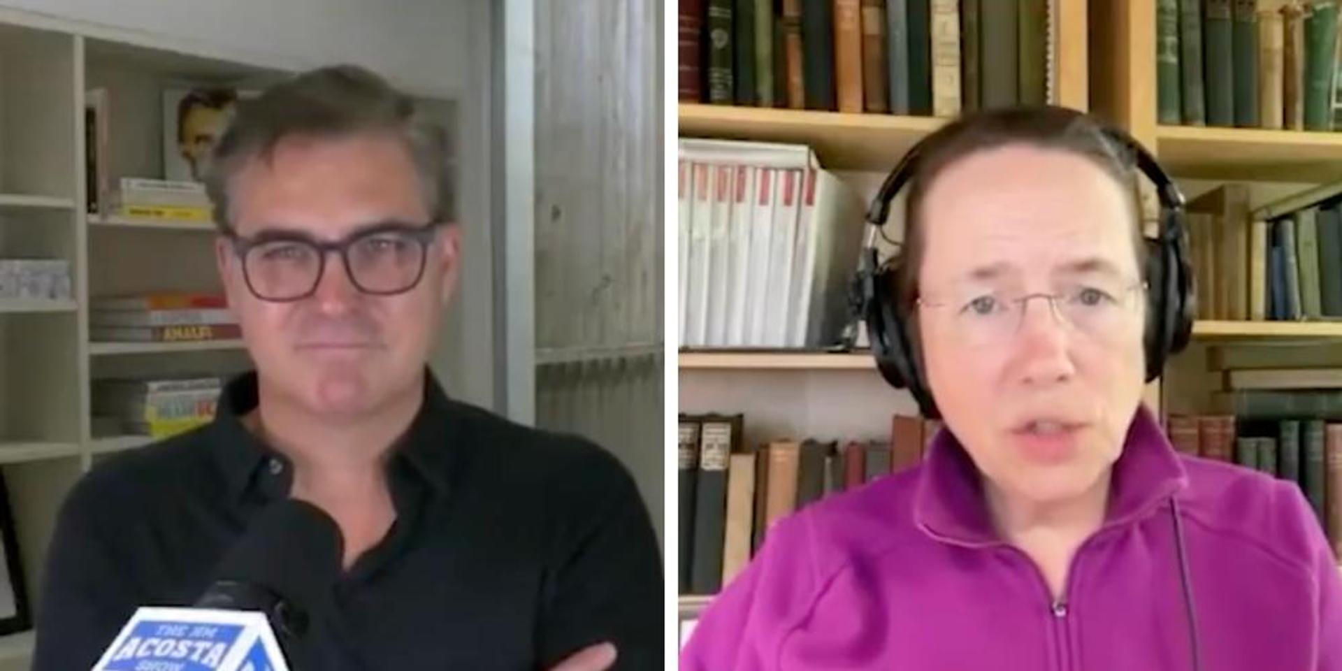 Heather Cox Richardson tells Jim Acosta that Trump's UFC 'impulse' tied to 19th century lynchings
