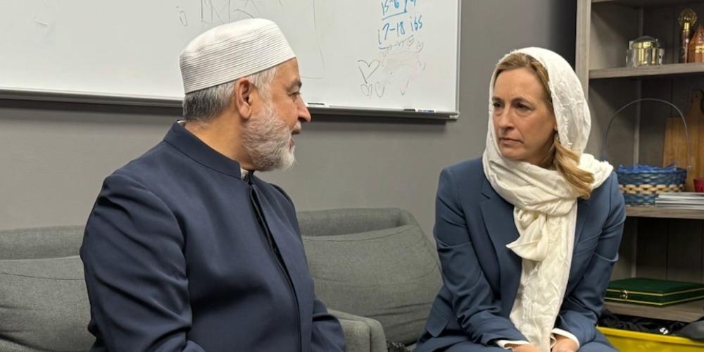Mikie Sherill visits Hamas-linked mosque in Paterson for Ramadan after running as moderate for NJ gov