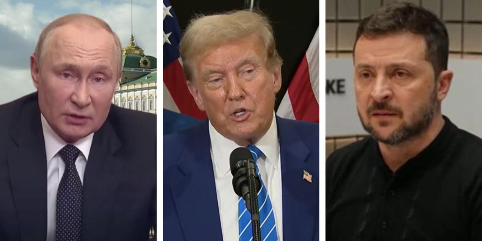 BREAKING: Trump working to set up meeting between Putin, Zelensky after call with Russian president