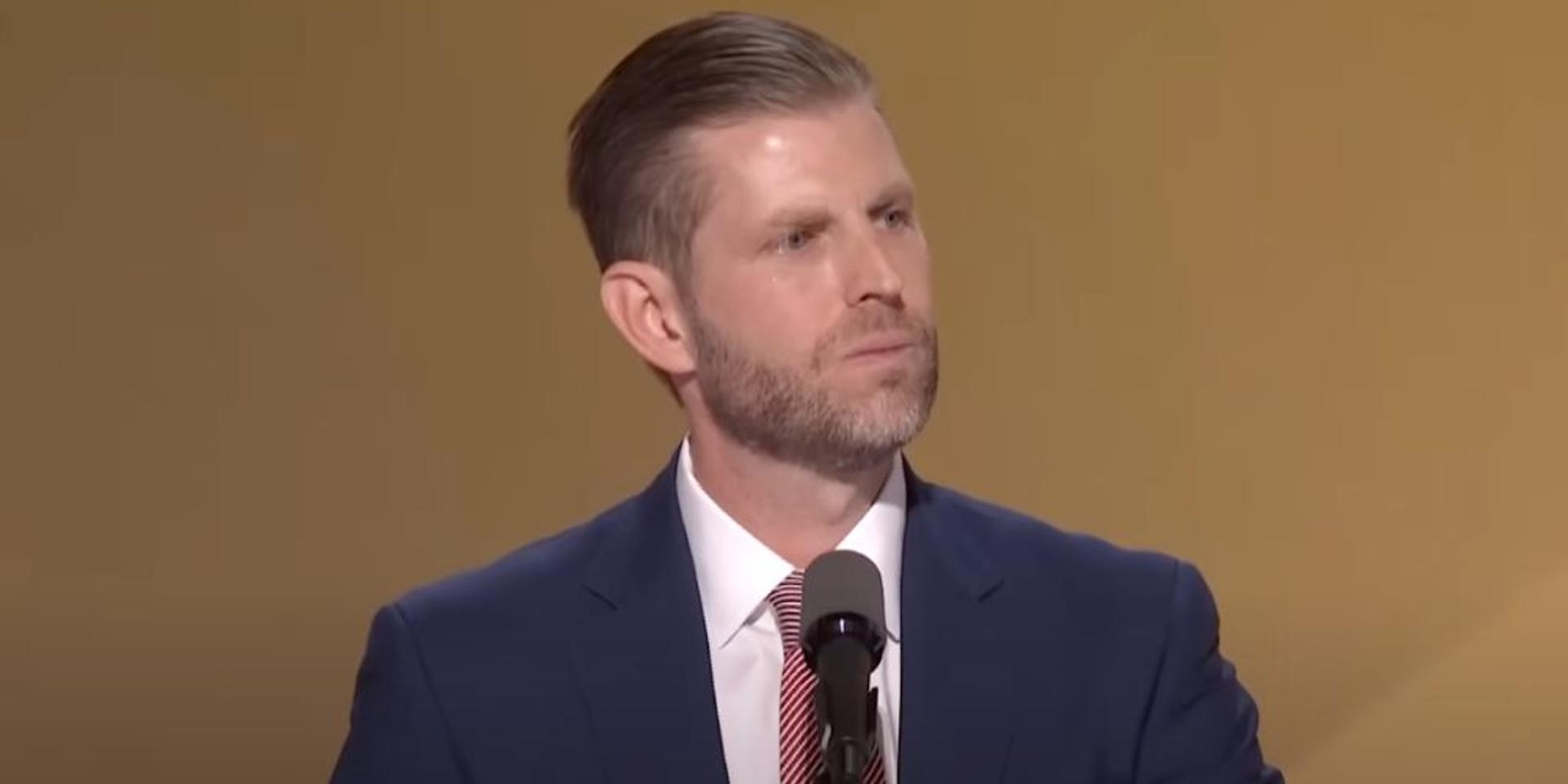 Eric Trump’s 'Under Siege' hits No. 1 on NYT Best Sellers list