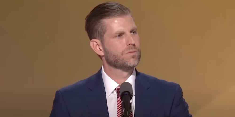 Eric Trump’s 'Under Siege' hits No. 1 on NYT Best Sellers list