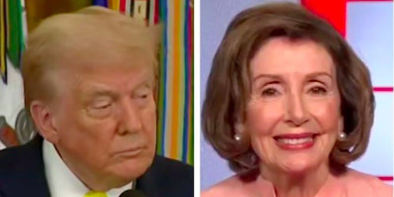 Trump renews calls for investigation into Nancy Pelosi over insider trading allegations