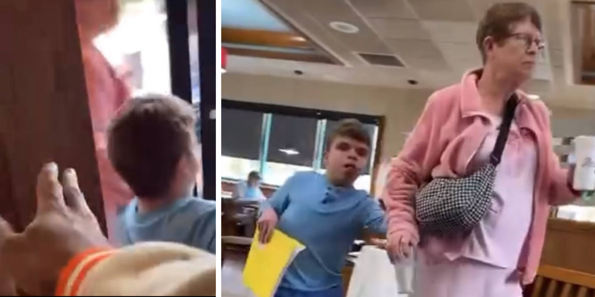 Black man bullies special needs patient and his caretaker in SC restaurant over N-word use