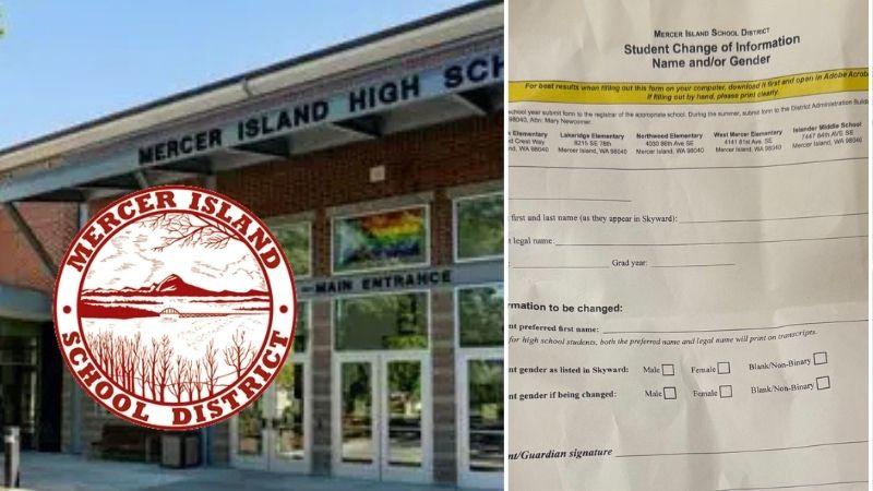 EXCLUSIVE: Mercer Island School District instructs WA students to change name, gender without parental consent