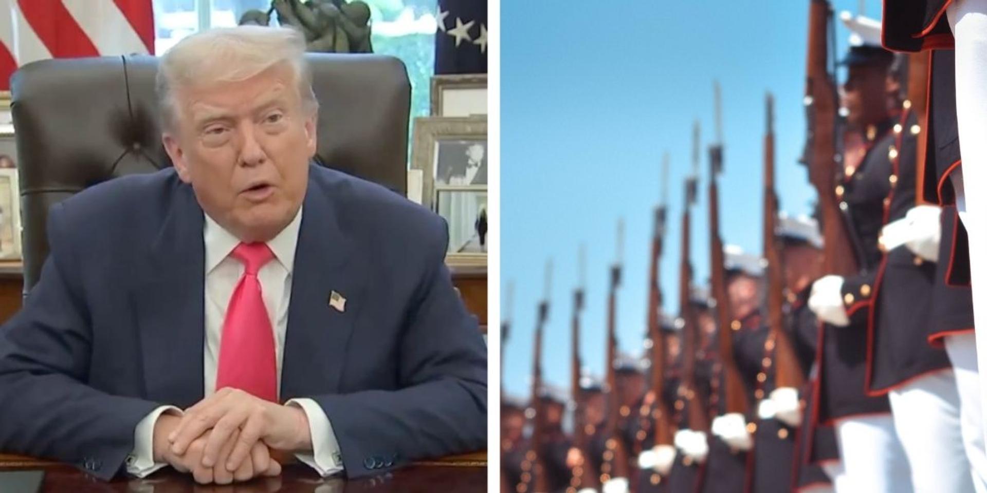 NEW: Trump to deploy 4,000 Marines around Latin American waters to combat cartels: report