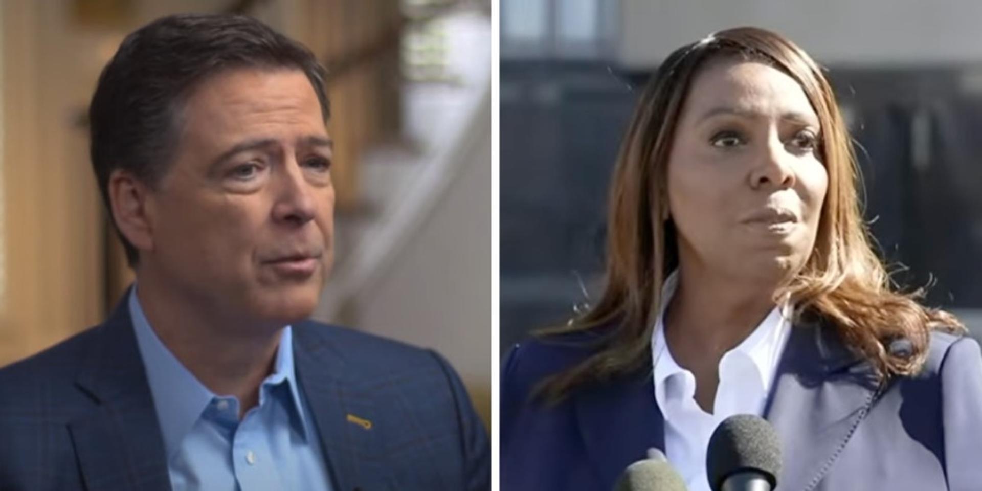 BREAKING: Judge tosses James Comey, Letitia James indictments