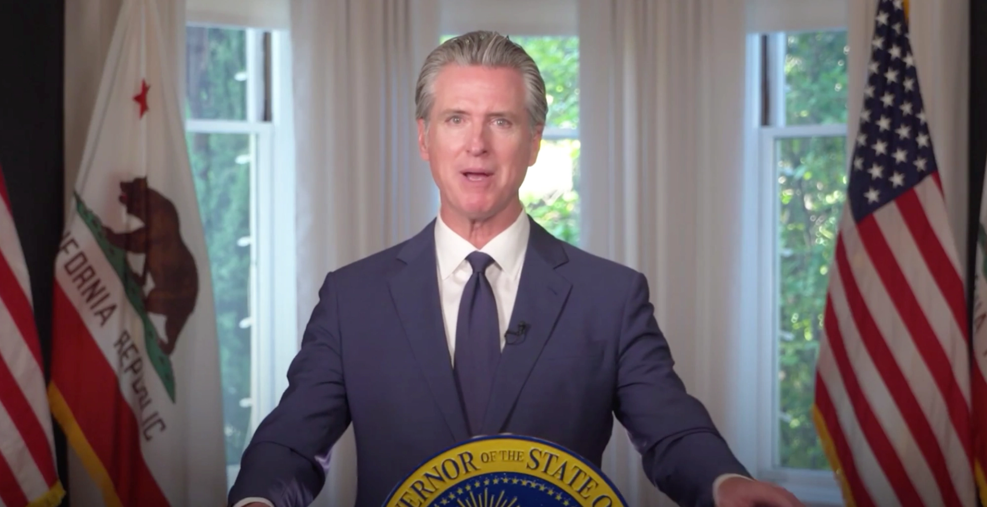 Newsom uses Fourth of July address to attack Trump ahead of midterms: 'He doesn't care about you!'