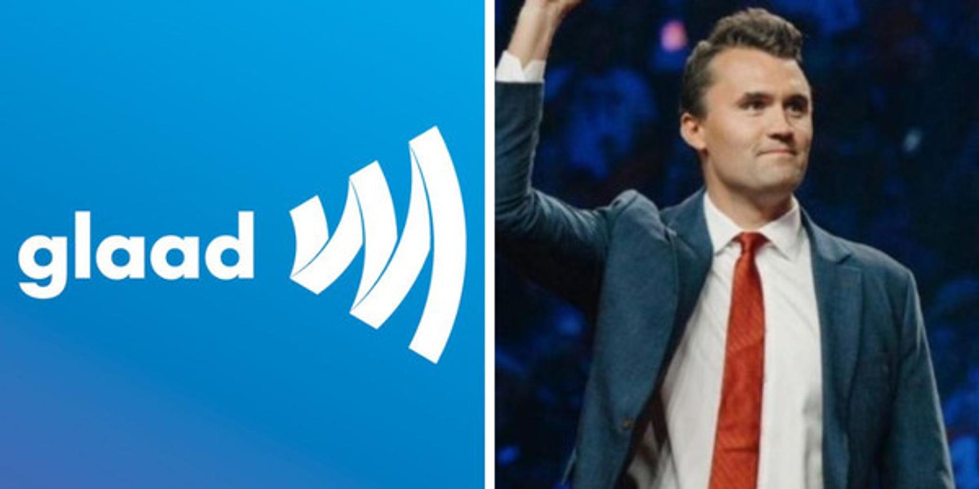 GLAAD criticizes Charlie Kirk after murder, accuses him of spreading 'disinformation about LGBTQ people'