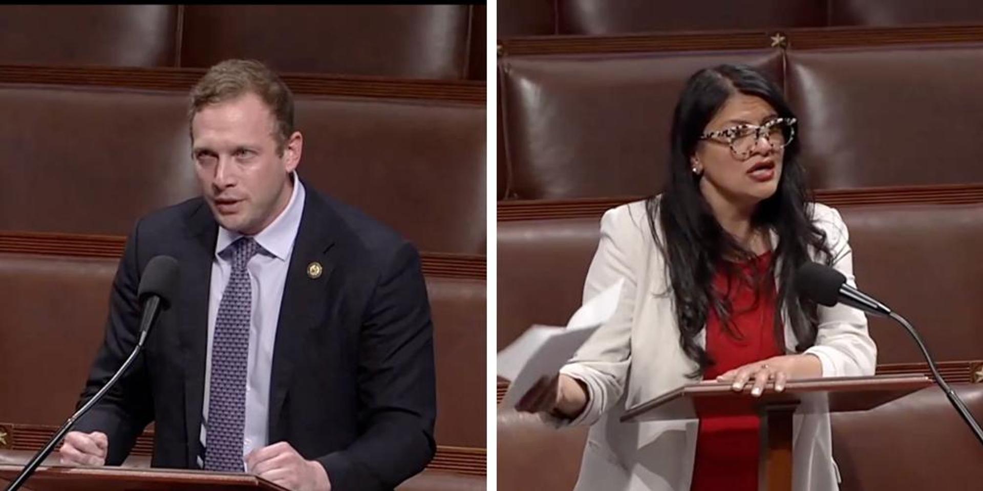 GOP rep's remarks stricken from House record after he accuses pro-Palestinian Tlaib of consorting with terrorists