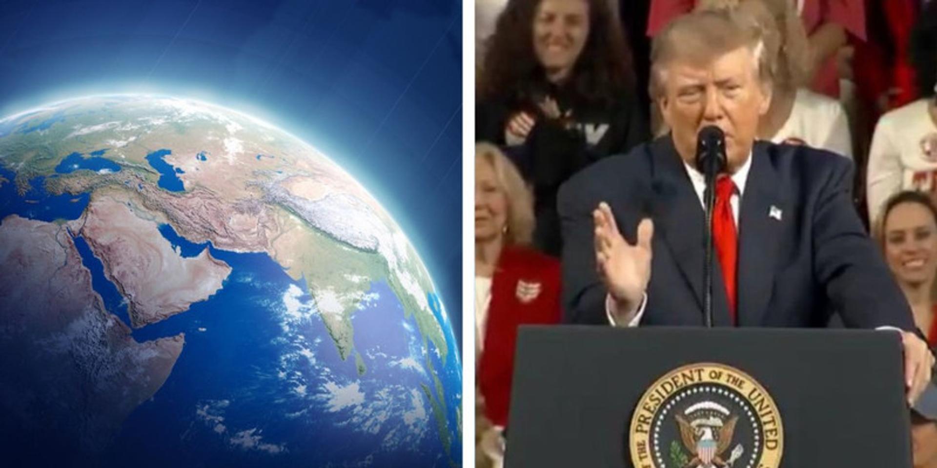 Sea change? Trump jokes about possible new names for major oceans