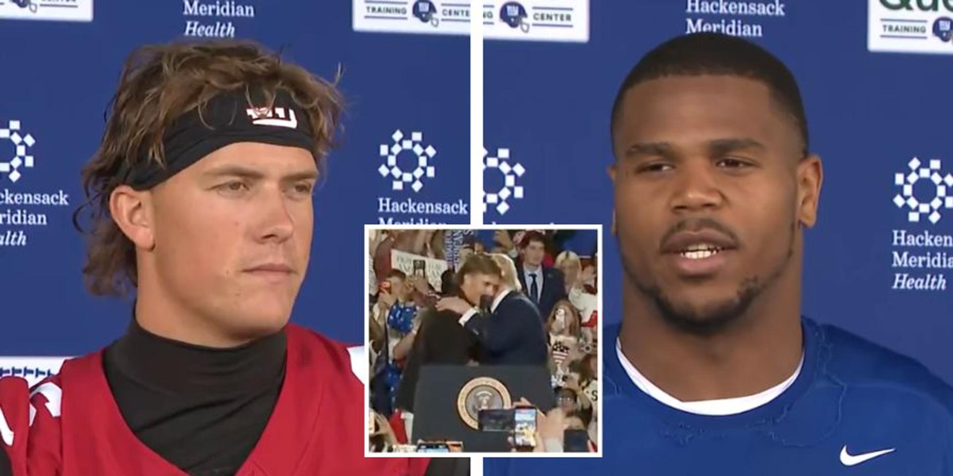 Jaxson Dart refuses to apologize for introducing Trump while woke teammate says it was his ‘responsibility’ to call him out