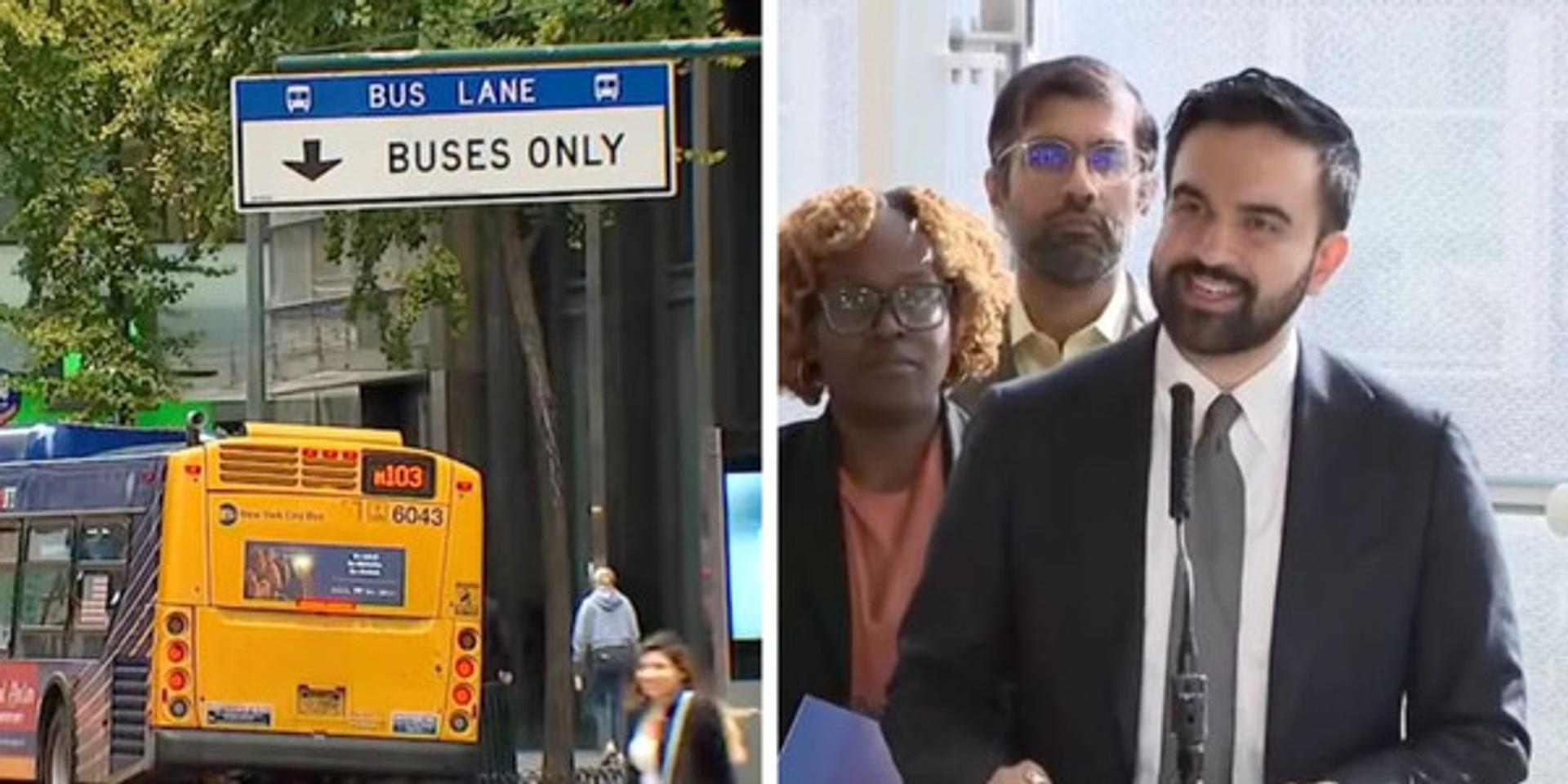 Mamdani bails on plan for free buses amid budget constraints