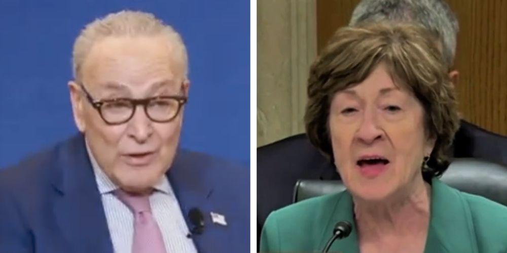 Susan Collins SLAMS Chuck Schumer, public officials over rhetoric targeting SCOTUS amid threats against justices