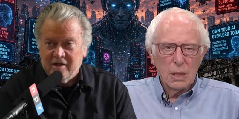 Steve Bannon, Bernie Sanders come together to fight AI at Pro-Human Assembly