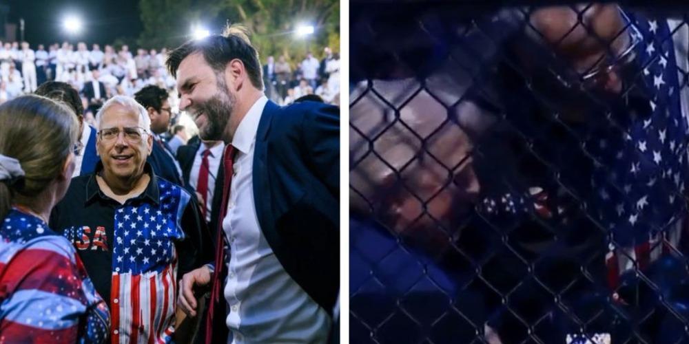 Pope Leo's MAGA brother hangs out with JD Vance, Trump at UFC Freedom 250 outside the White House