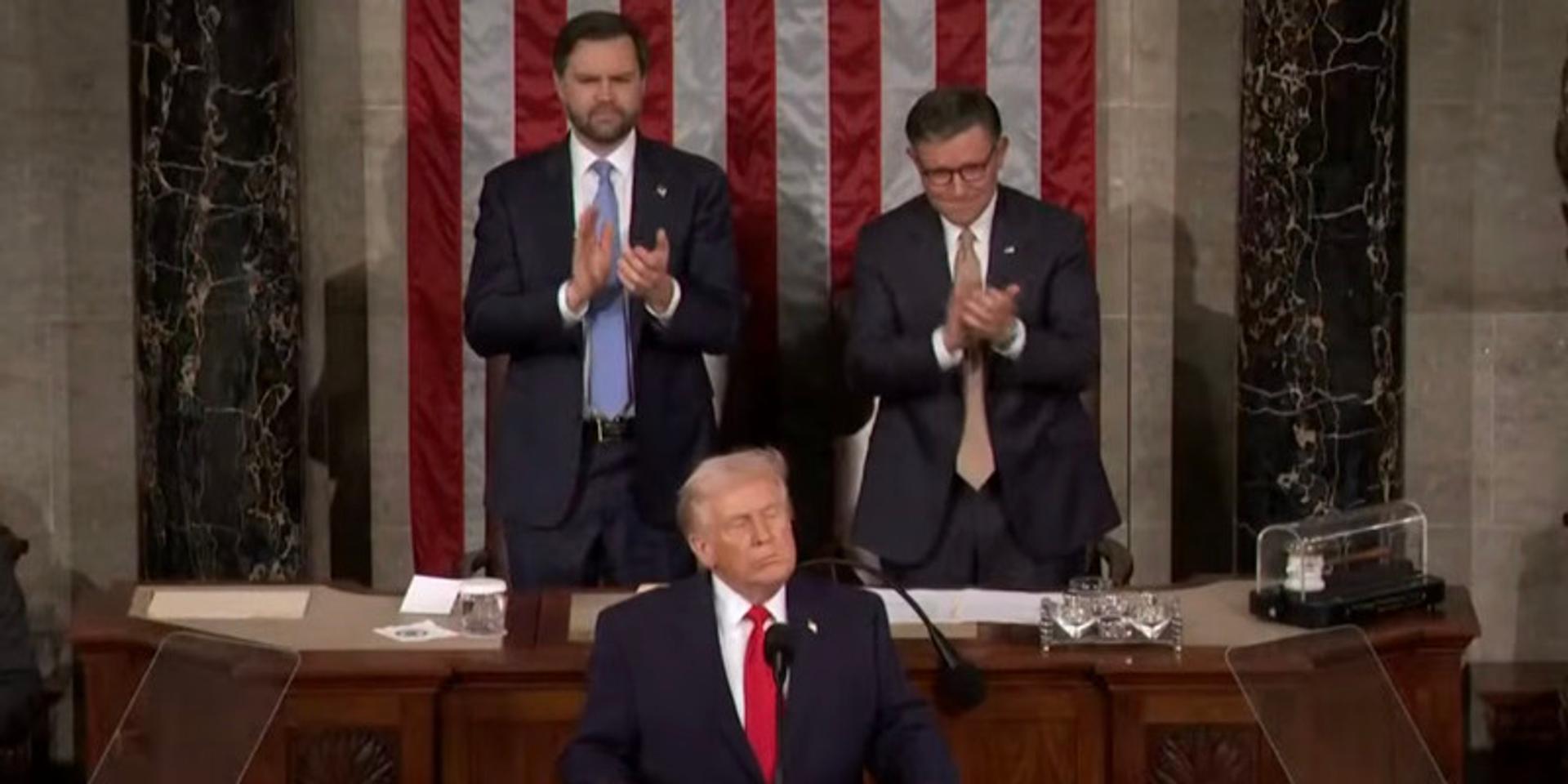 'The revolution that began in 1776 has not ended': President Trump delivers hopeful State of the Union speech focusing on American priorities