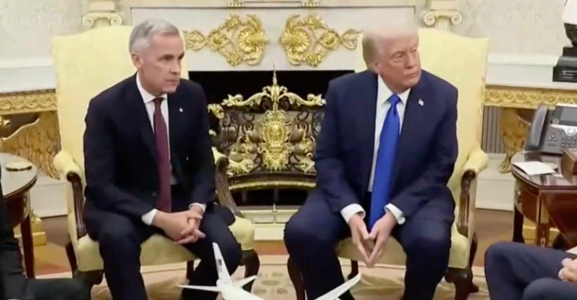 Trump signals progress toward trade deal with Canada during friendly WH meeting with Carney