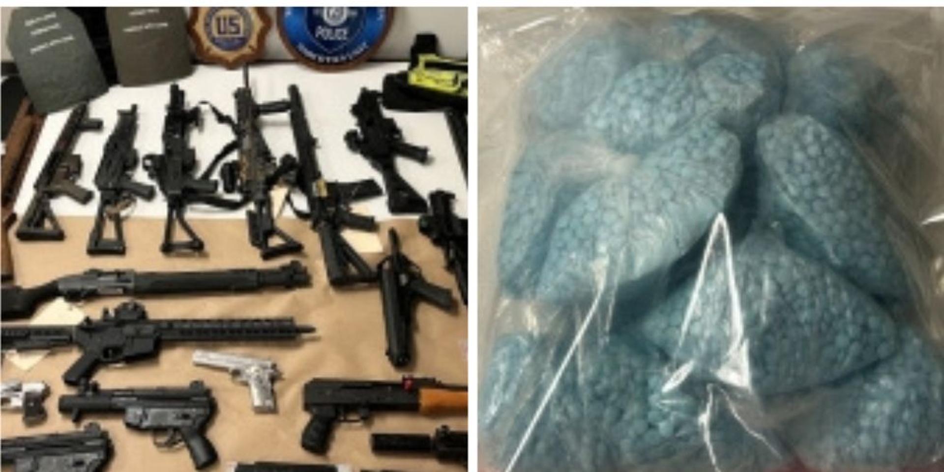 Ten arrested in western Washington drug, gun trafficking bust