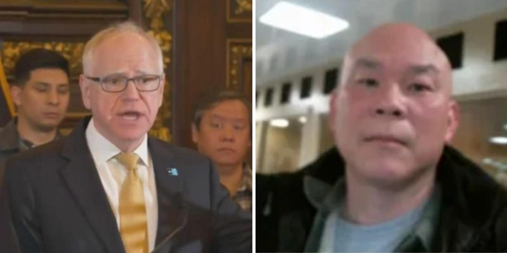 Tim Walz pardons Laotian illegal alien criminal with 3 assaults to shield him from ICE