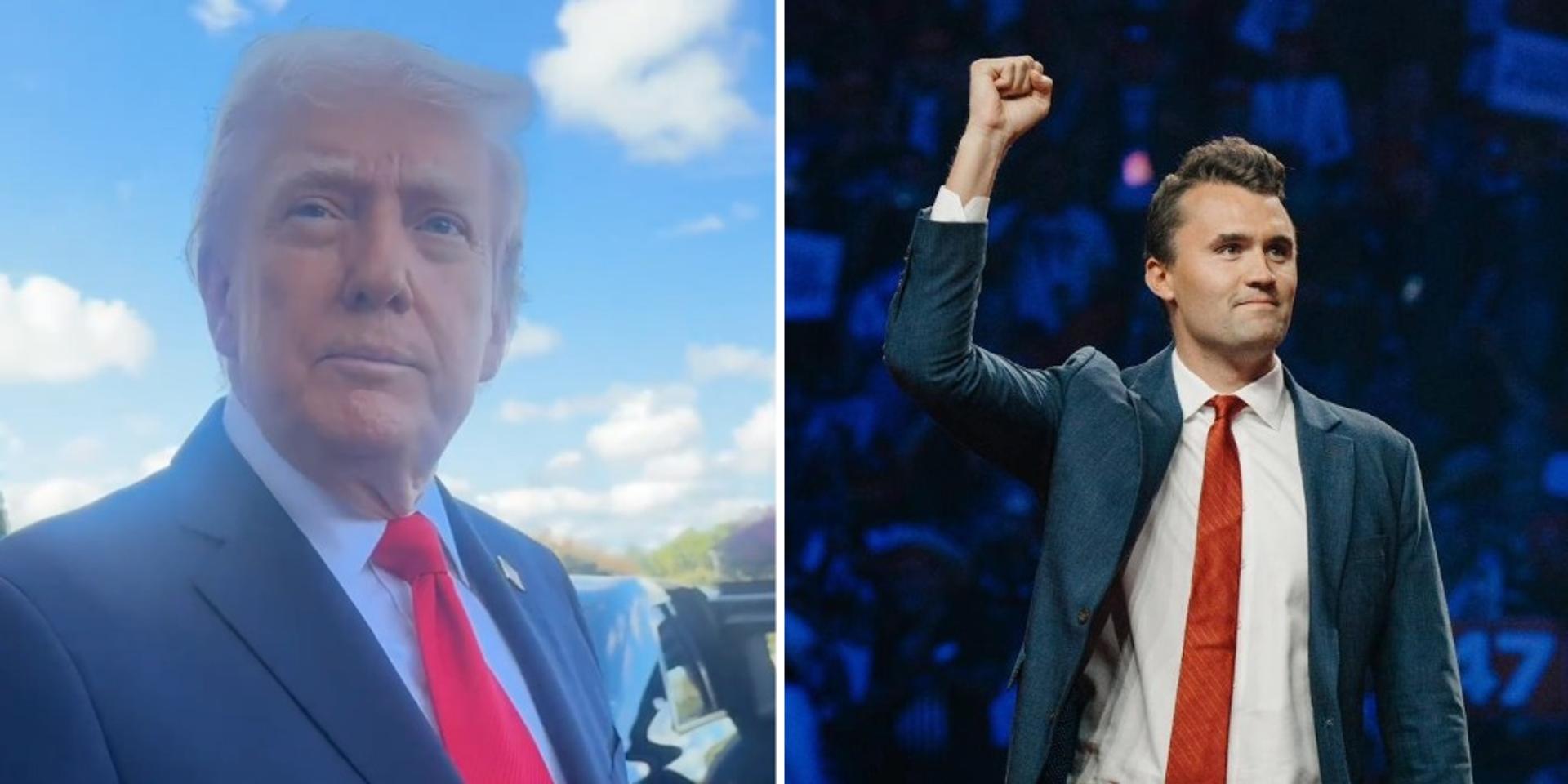 Trump says 'you don't replace Charlie Kirk' in wake of assassination