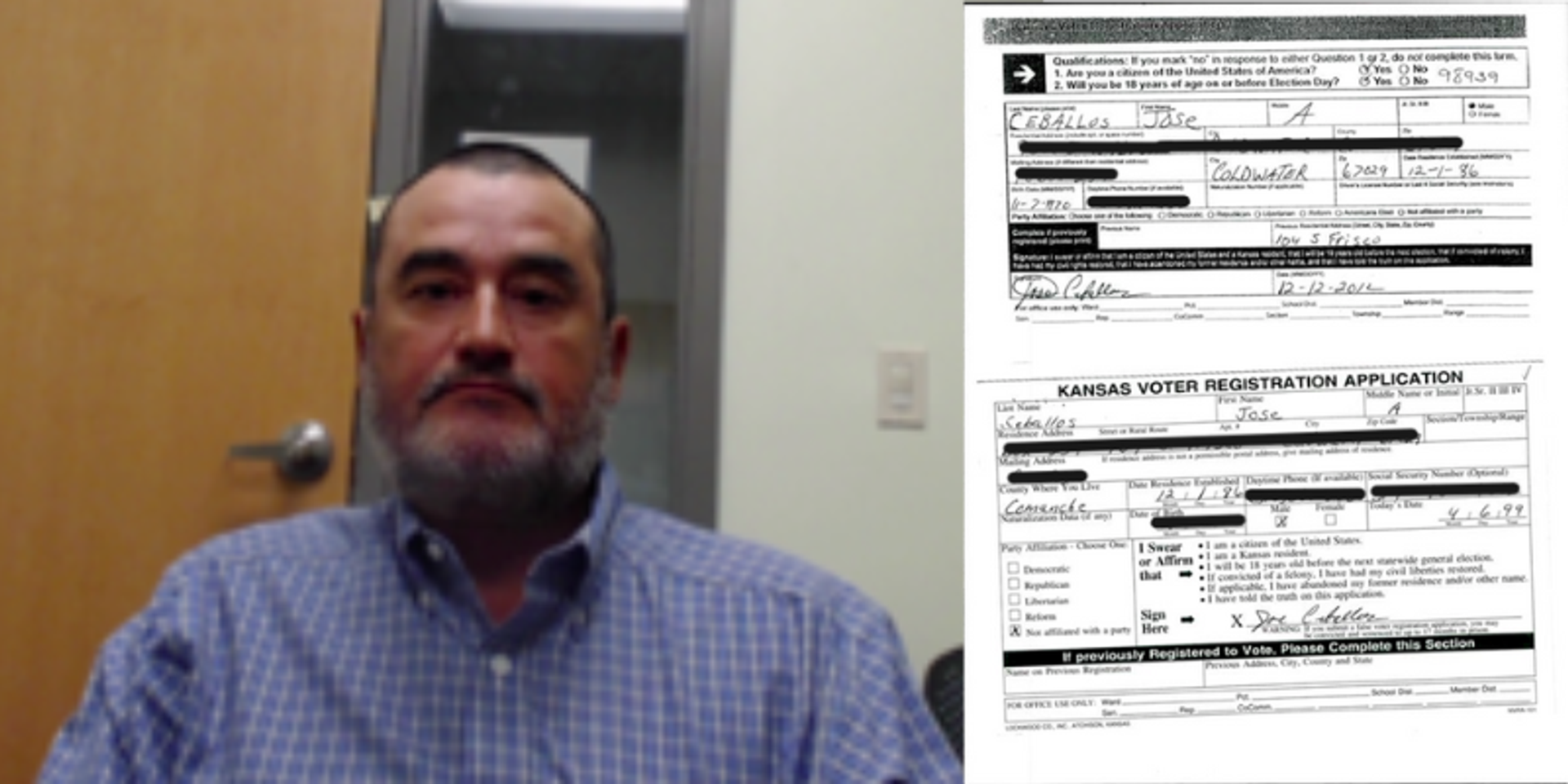 Green card-holding Mexican mayor of Kansas town voted illegally in US elections