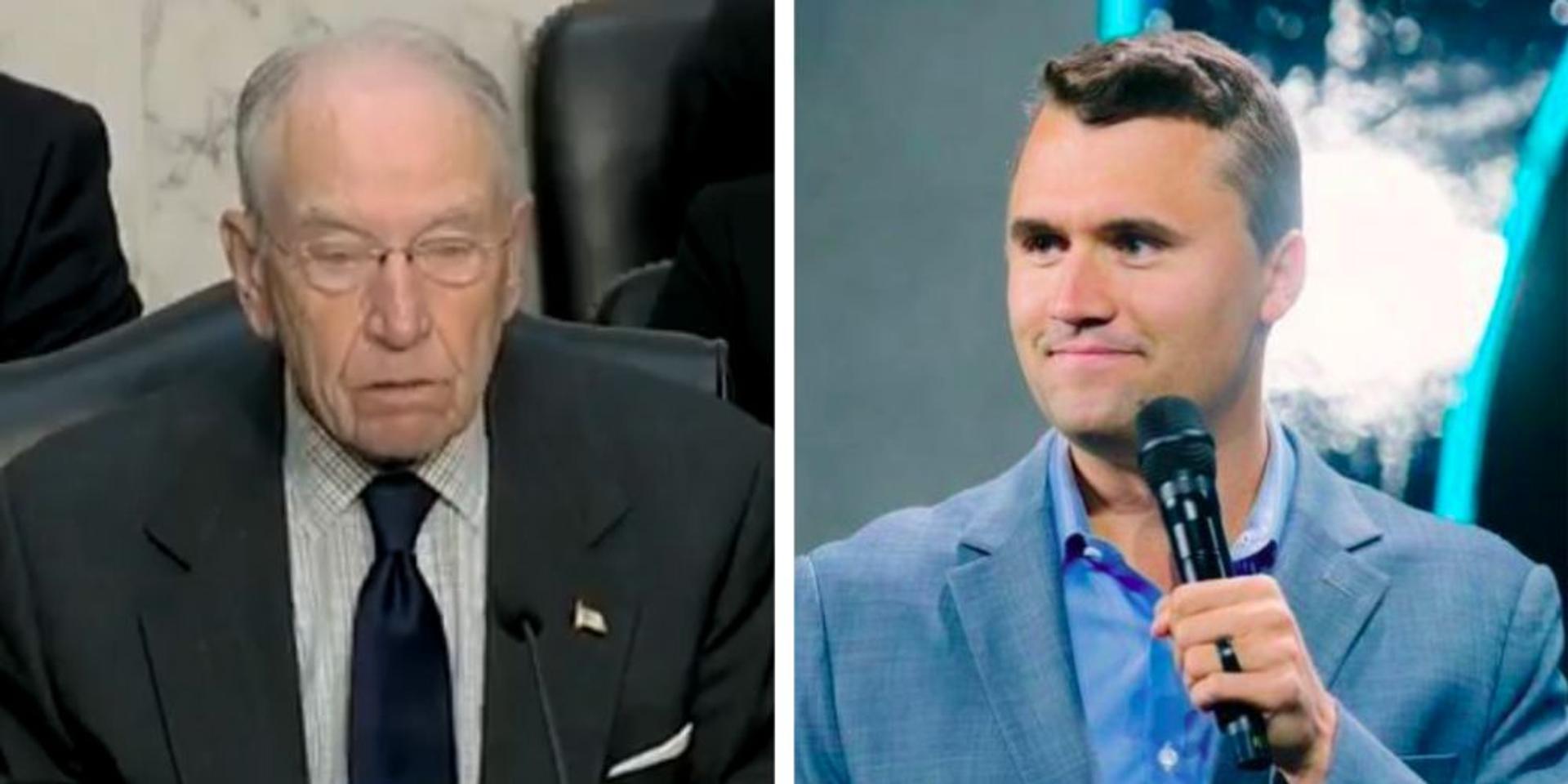 Biden DOJ's Operation Arctic Frost targeted TPUSA for 'political investigation': Sen Chuck Grassley
