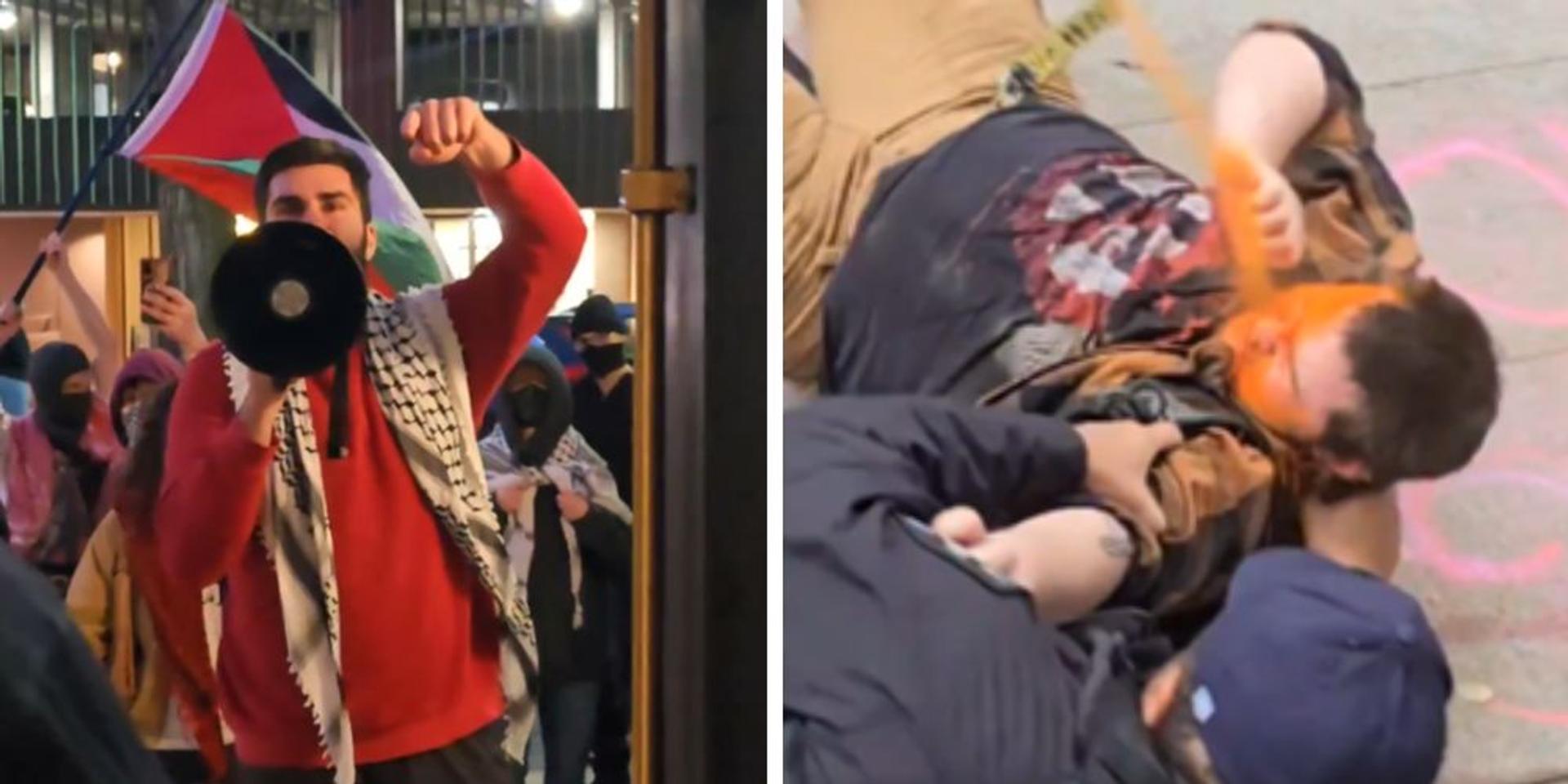 Pro-Hamas, Antifa activists swarm Seattle Jewish fundraiser, arrests made after assaults