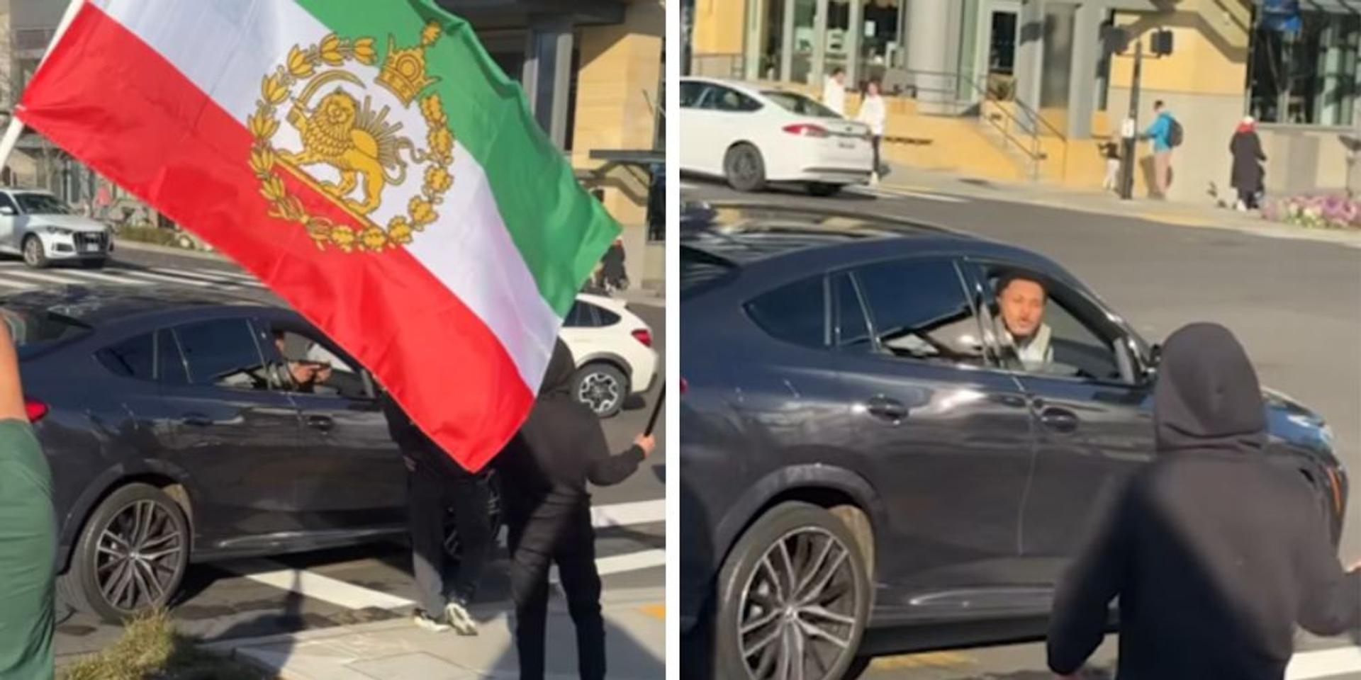 Seattle-area police investigating after man pulls gun on peaceful anti-Iranian regime demonstrators
