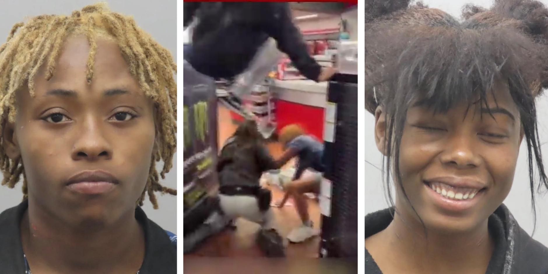 Women arrested for attacking off-duty St. Louis cop, trying to get his gun, stomping on him inside gas station