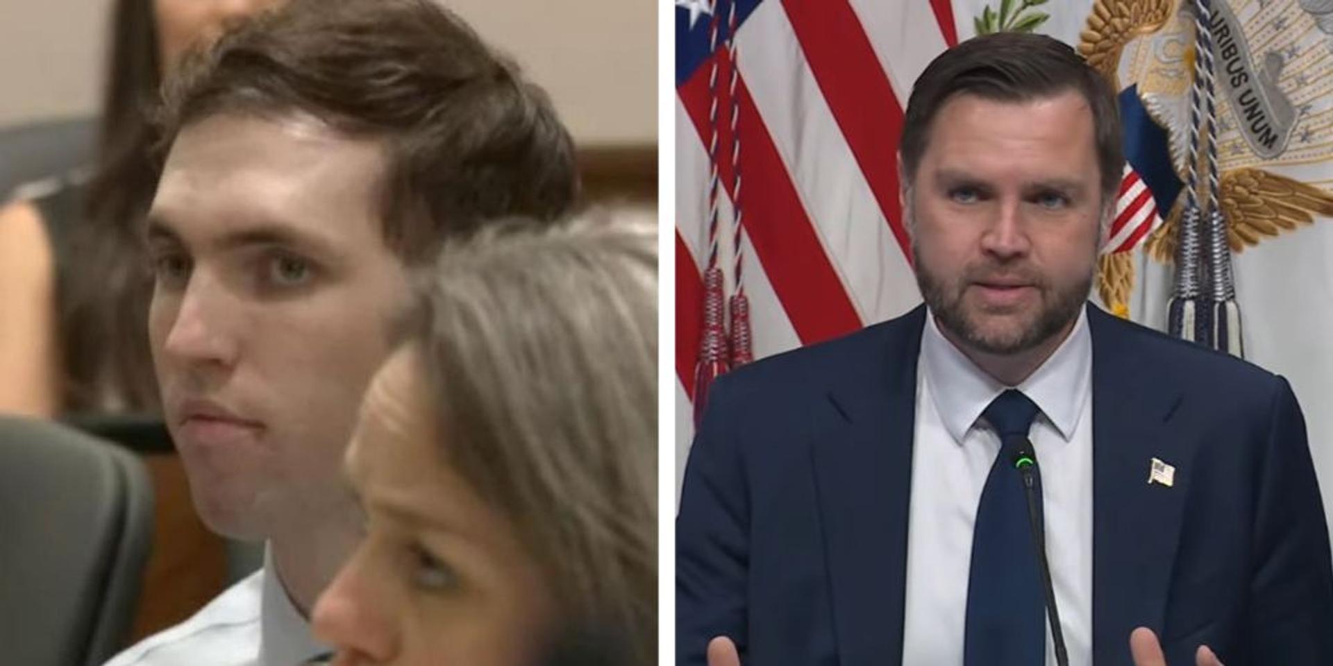 JD Vance says the 'evidence is clear' that Tyler Robinson killed Charlie Kirk