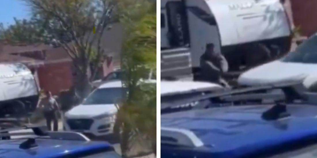 BREAKING: CBP-involved shooting after ramming incident in Texas
