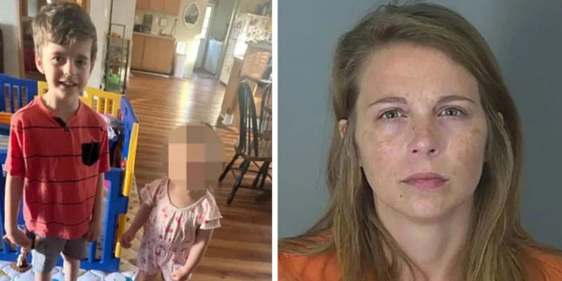 South Carolina mom charged for stabbing 6-year-old son, 3-year-old daughter 50 times