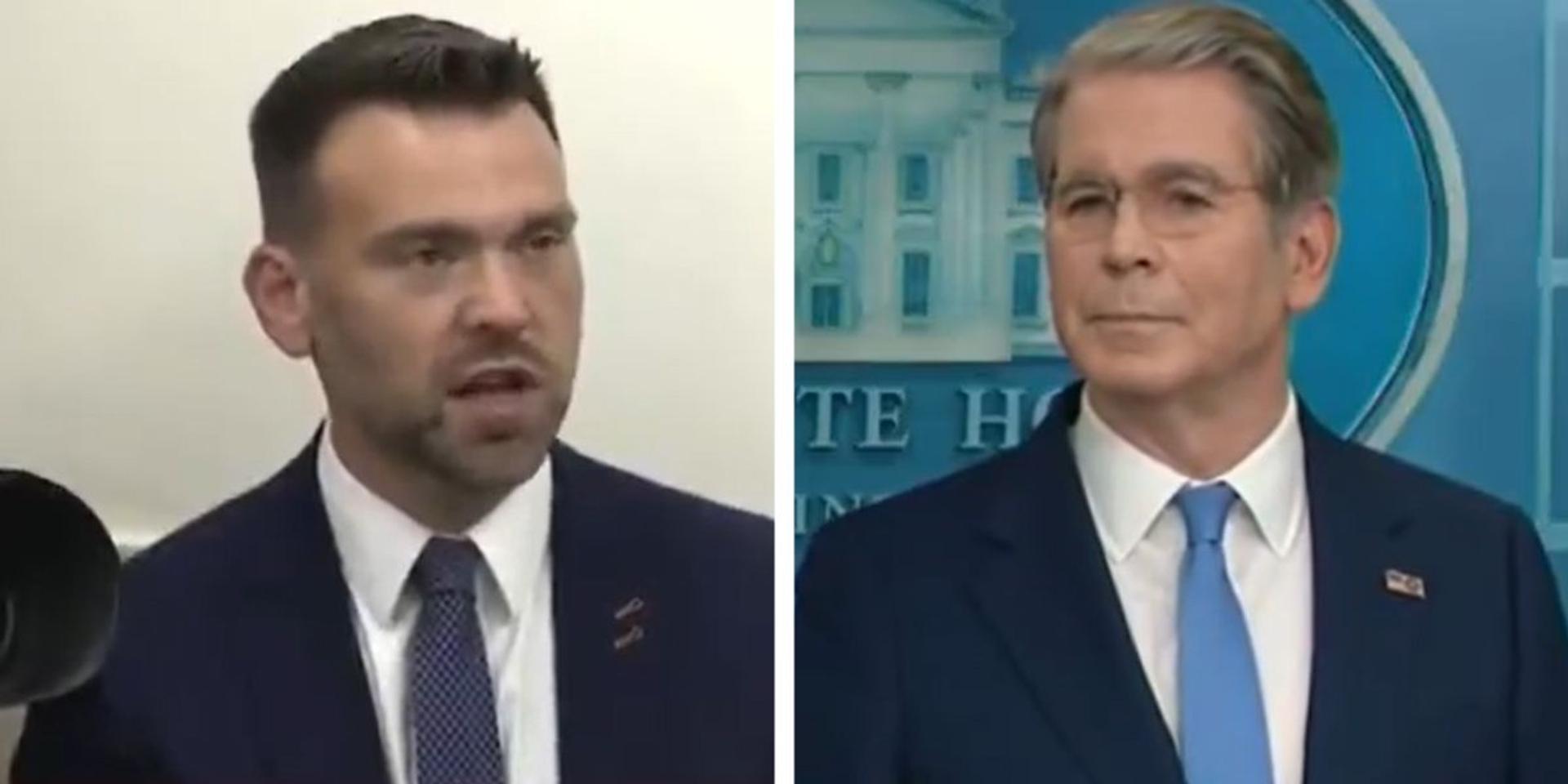 SCOTT BESSENT to JACK POSOBIEC on $1.8 billion anti-weaponization fund: 'No American should be targeted for political reasons'
