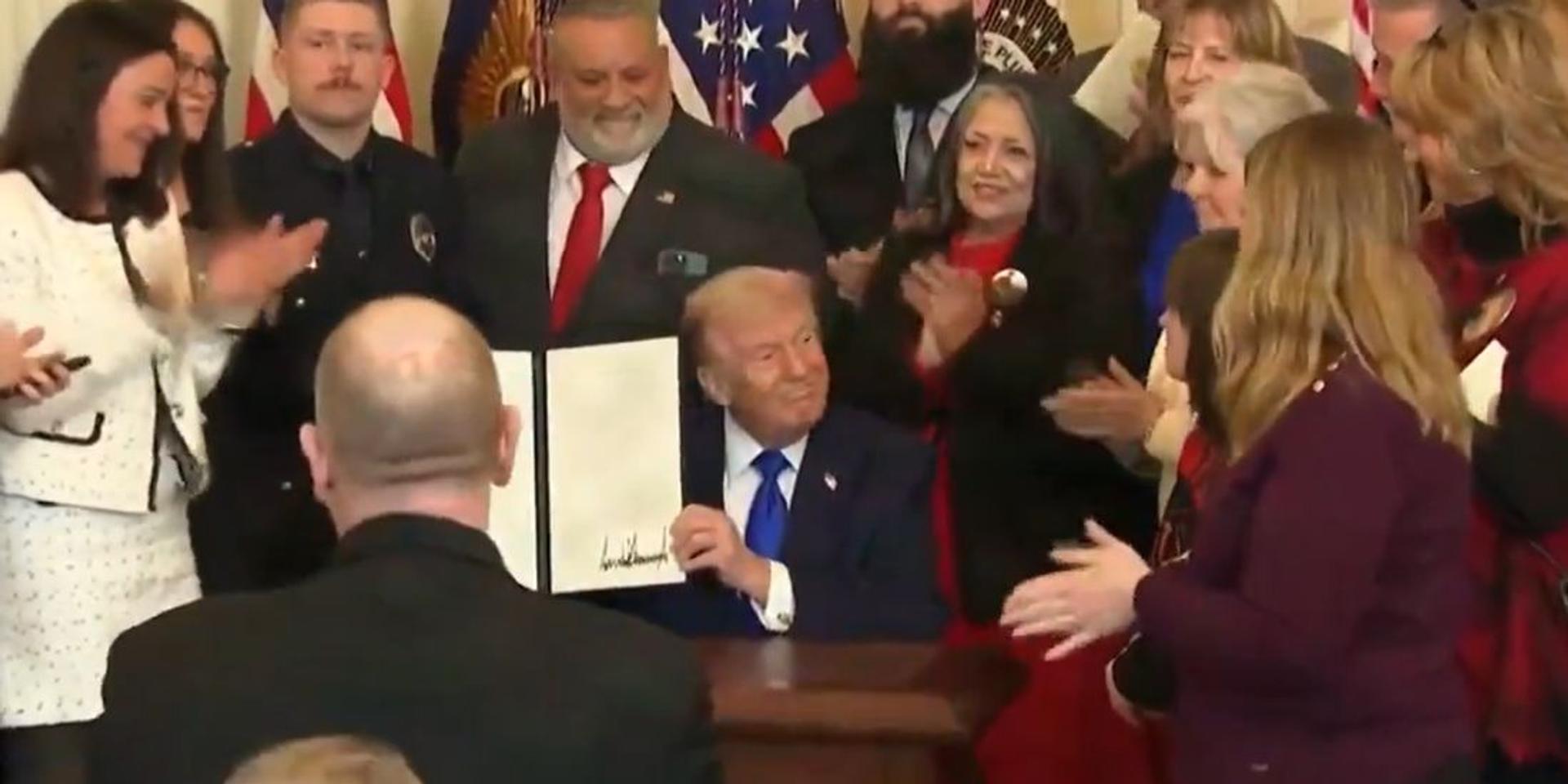 Trump honors American families who lost loved ones to illegal immigrant crime, declares Feb 22 'National Angel Family Day'
