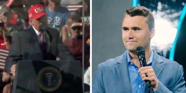Trump pays tribute to Charlie Kirk on what would have been his 33rd birthday