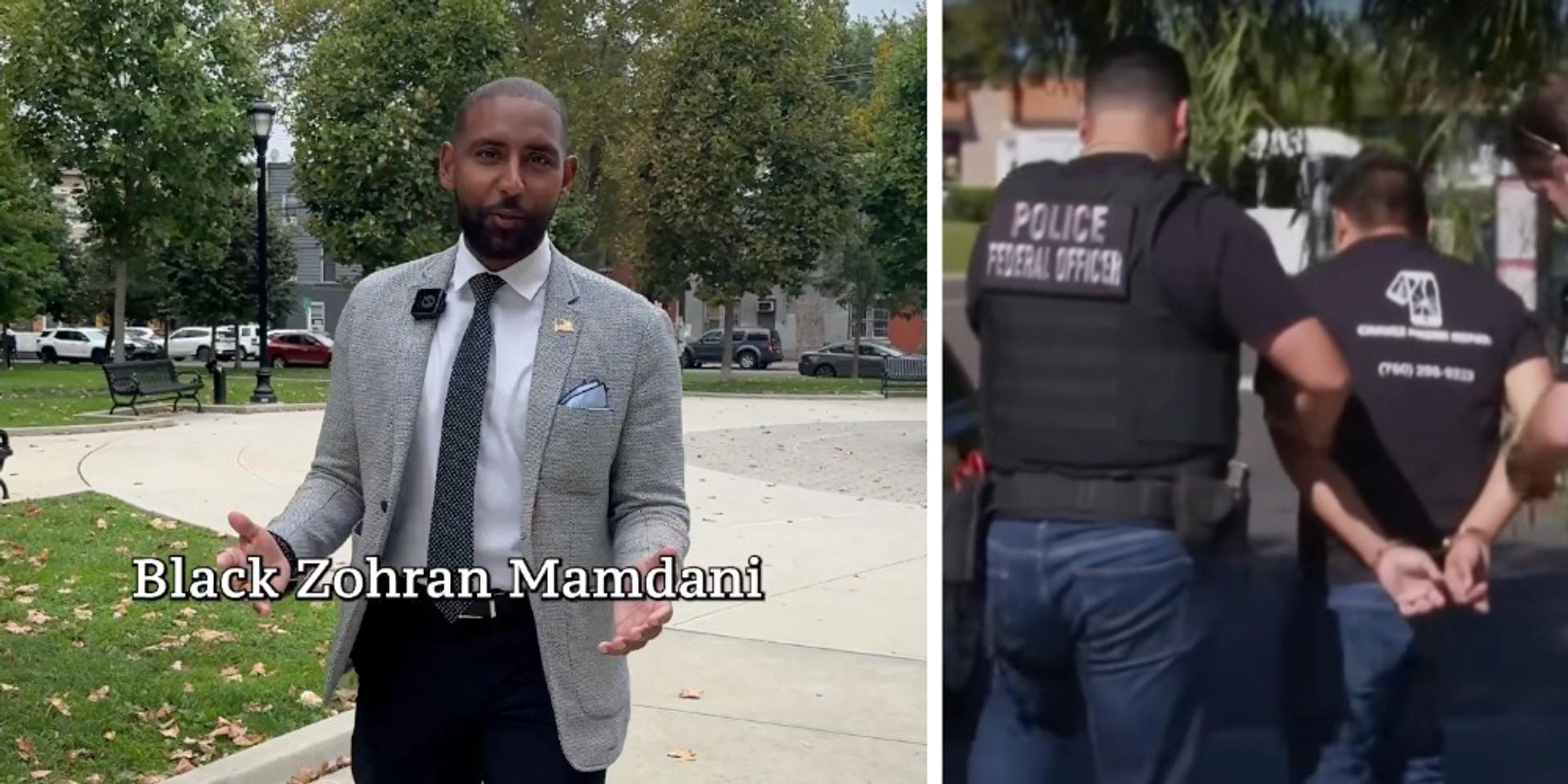Jersey City mayoral candidate dubbed 'black Zohran Mamdani' vows to provide free legal services for illegal immigrants facing deportation