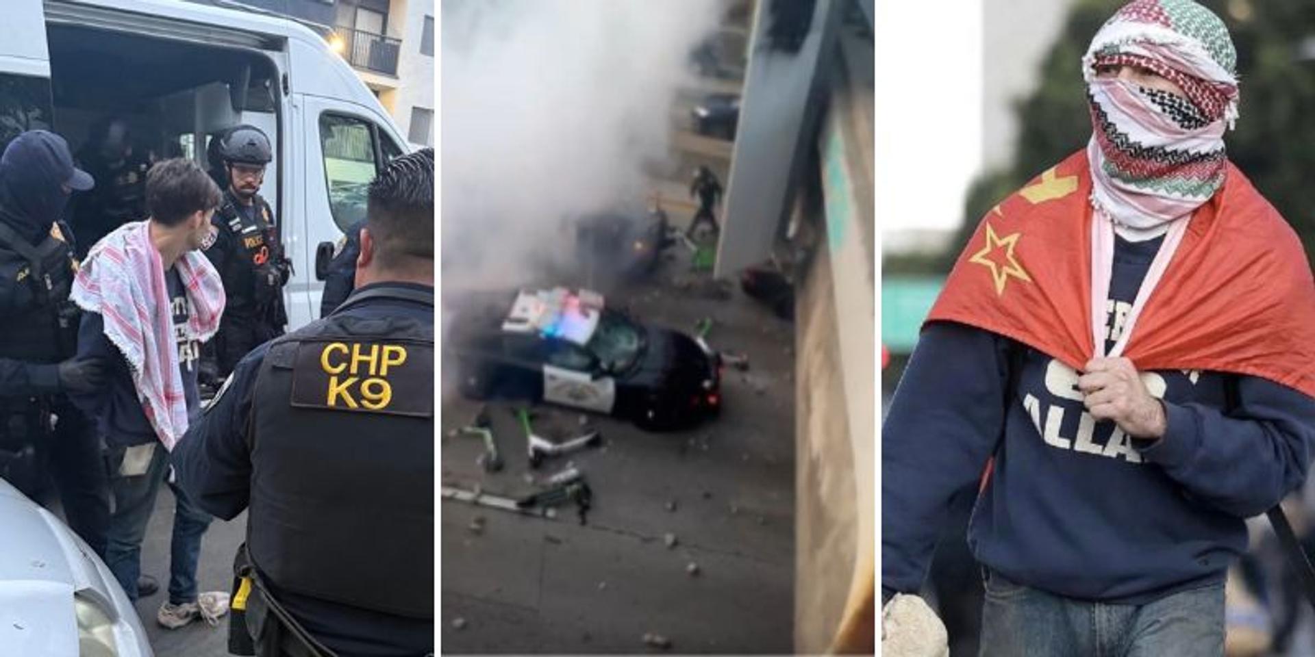 Six California rioters plead guilty to violent Los Angeles anti-ICE highway attack