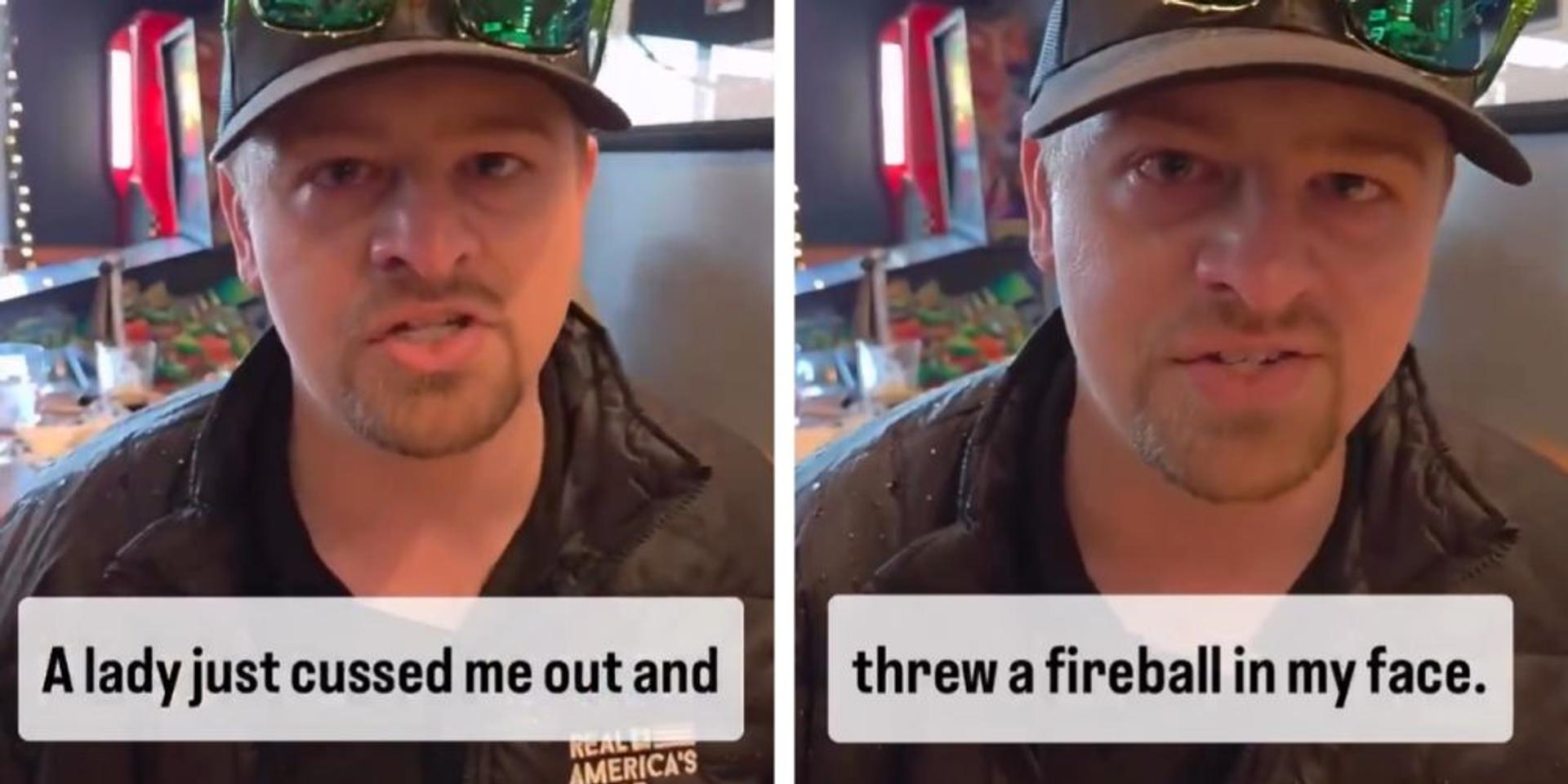 Leftist woman attacks RAV reporter in Minnesota diner