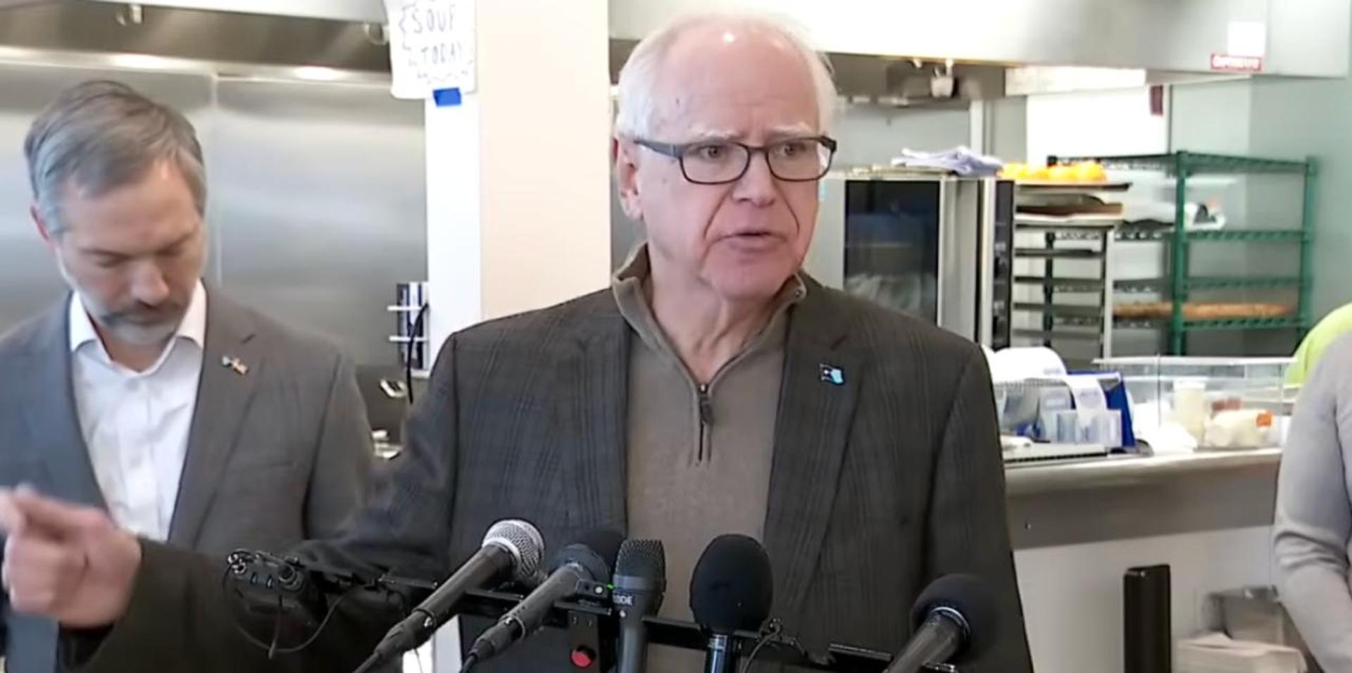 Tim Walz 'excited' about Minnesota's new family and medical leave program giving benefits to 'undocumented workers'