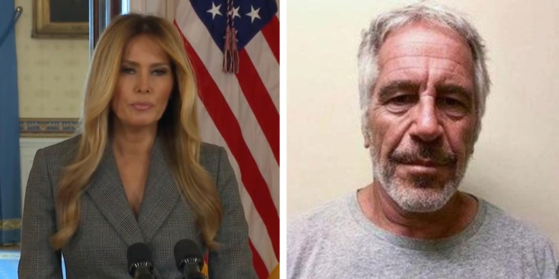 BREAKING: Melania Trump says she was never a victim of Jeffrey Epstein, slams 'lies linking' her with him