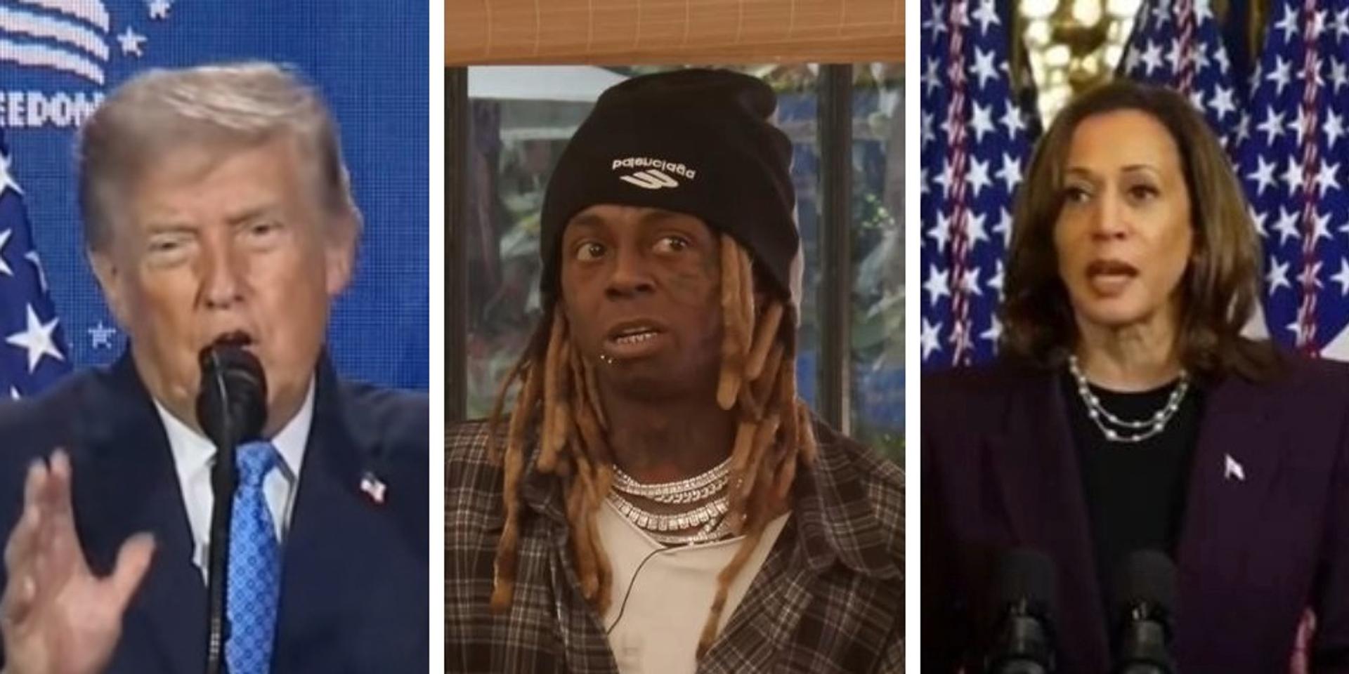 Lil Wayne applauds Trump's White House ballroom project, says Kamala event on lawn felt like a 'backyard barbecue'