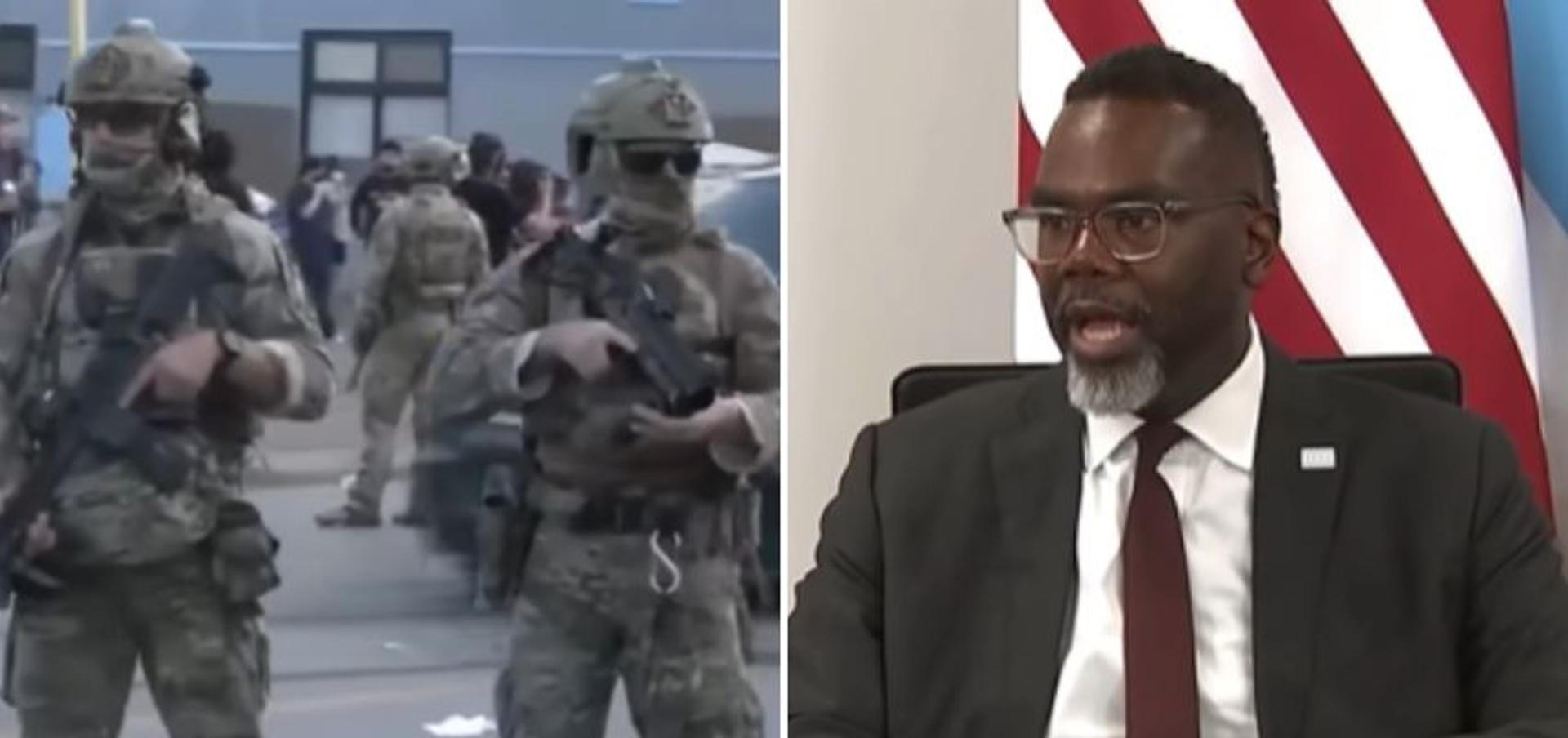 Chicago Mayor Brandon Johnson aims to give 'reparations' to illegal immigrants, residents impacted by ICE