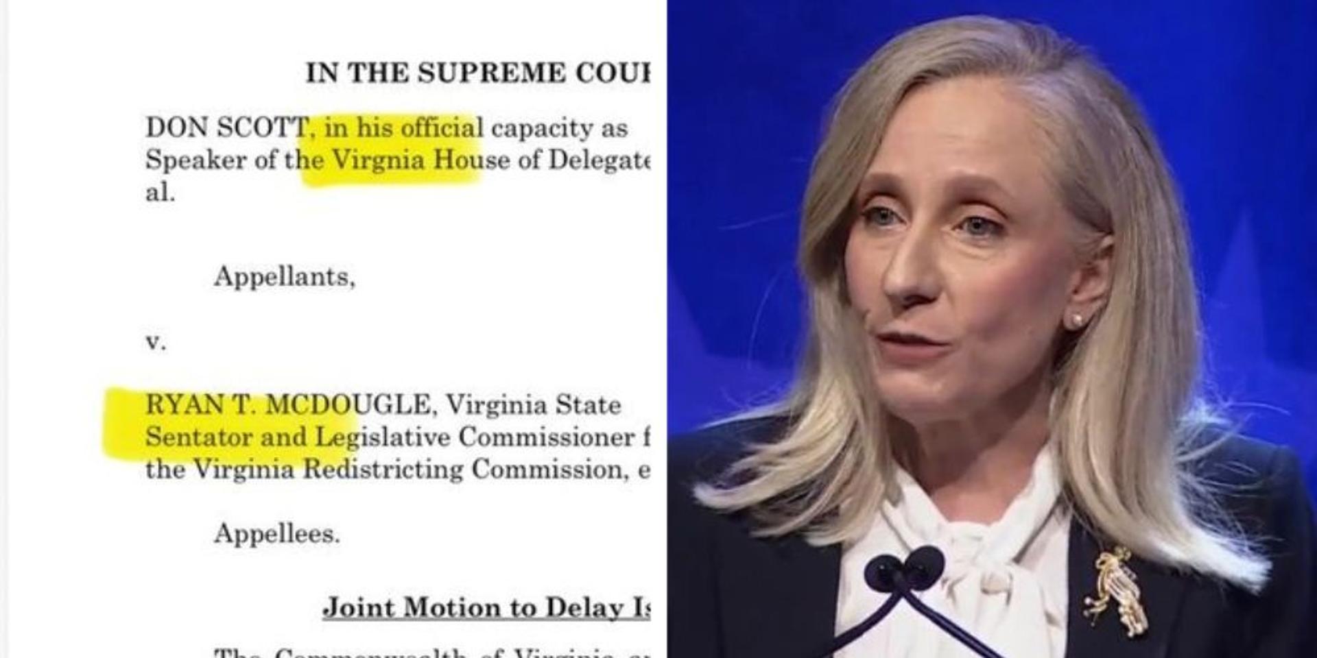 Virginia to take redistricting fight to SCOTUS in brief filled with typos: 'Virgnia,' 'Sentator'