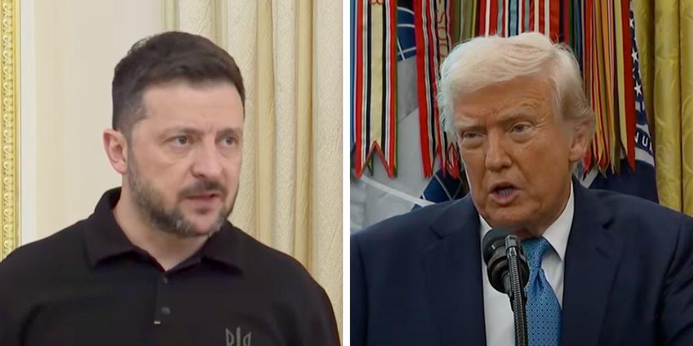 Trump says 'fake news' wants Ukraine peace talks to fail