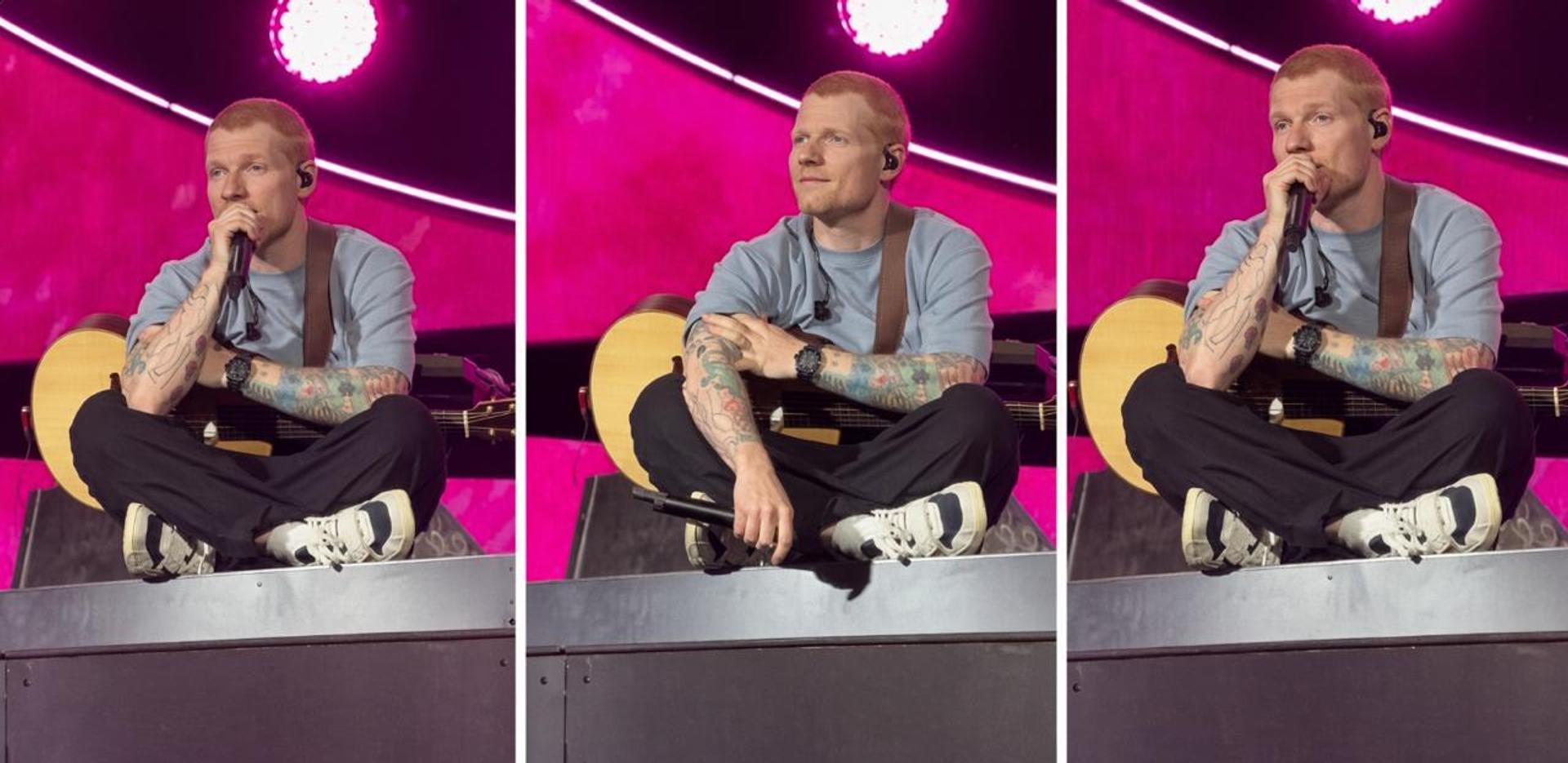 Ed Sheeran speaks out against 'horrific' Oct 7 massacre, 'unjustifiable' actions in Gaza in first appearance since Macklemore's ouster