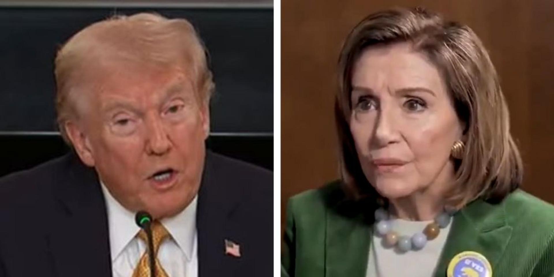 Nancy Pelosi calls Trump 'worst thing on the face of the Earth'